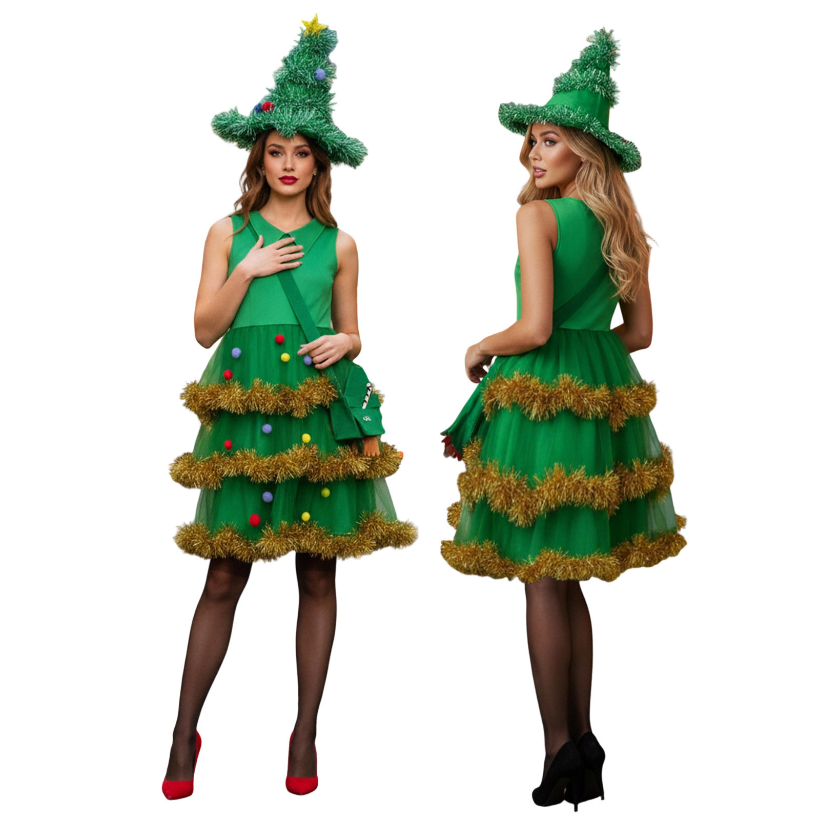 Women'S Bags Holiday - Damskie stroje cosplay na Boże Narodzenie,