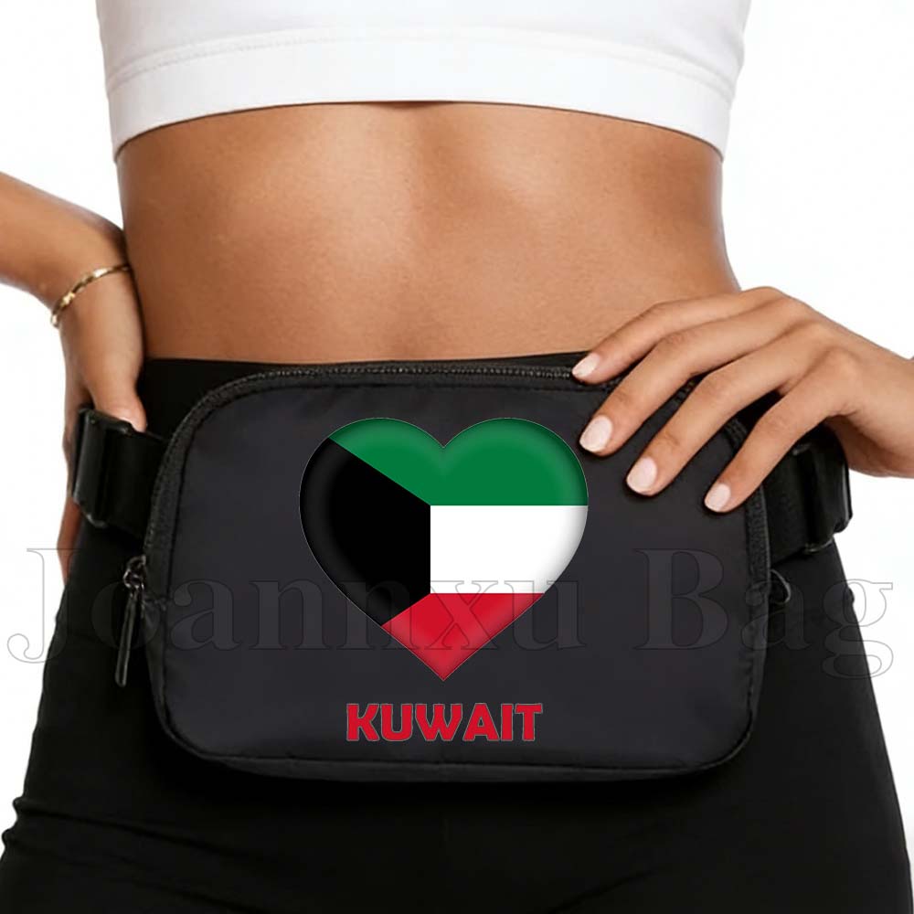 Women Bags Kuwait - Torba na klatkę piersiową z flagą