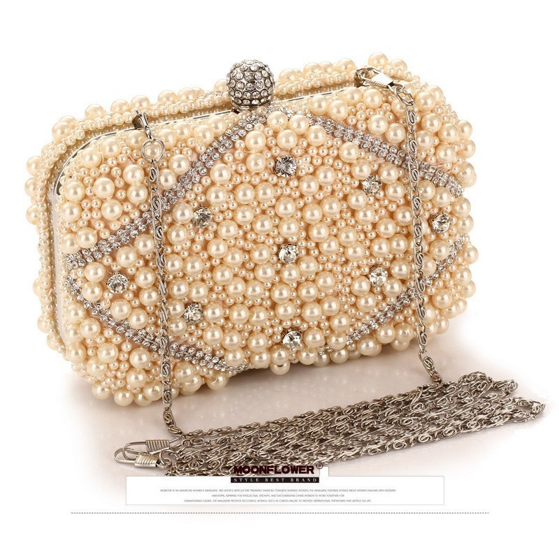 Evening Bag Beaded - Luksusowe Kryształowe Torebki Wieczorowe z Koralikami