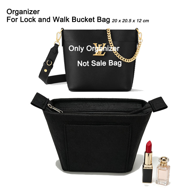 Women Bags Lv - Organizer z zamkiem błyskawicznym do torby