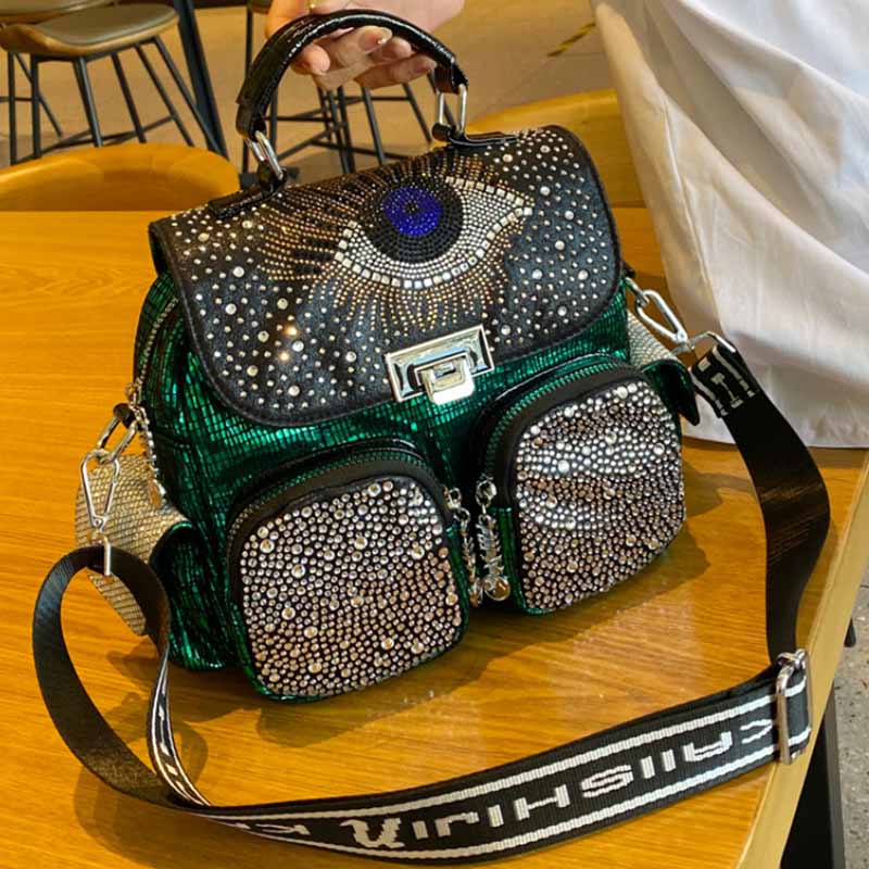 Women Bags H&M - Moda damska plecak duża pojemność torba