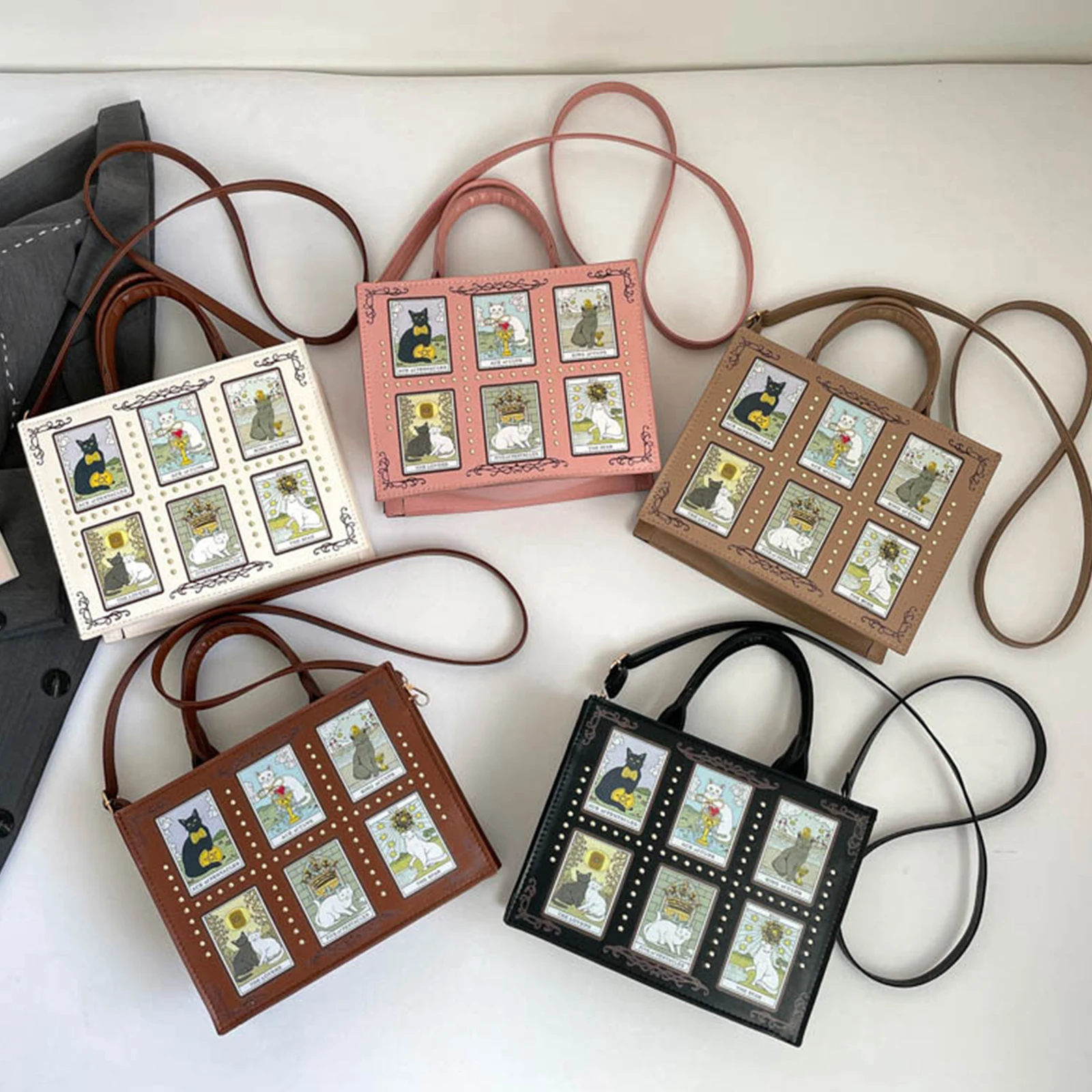 Women Bags Aldo - Torba typu tote z nadrukiem kota,