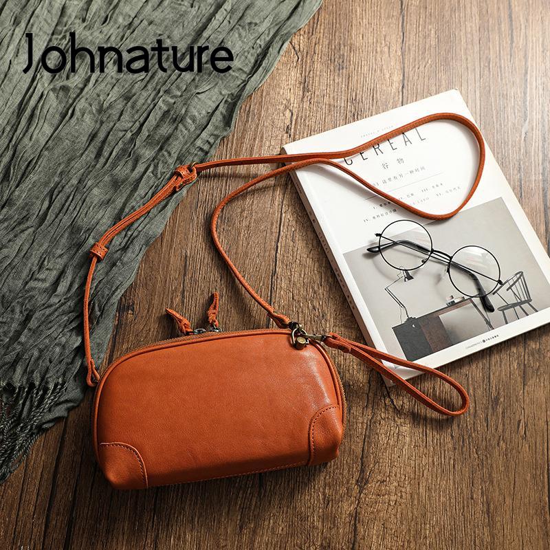 Johnature Simple Genuine Leath – Women Bags Crossbody recenzja i cena