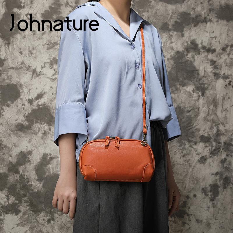 Johnature Simple Genuine Leath – Women Bags Crossbody recenzja i cena