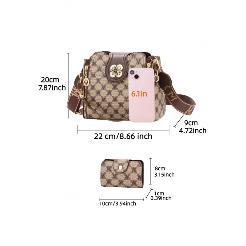 Torba na ramię z nadrukiem w s – Women'S Crossbody Bags recenzja i cena