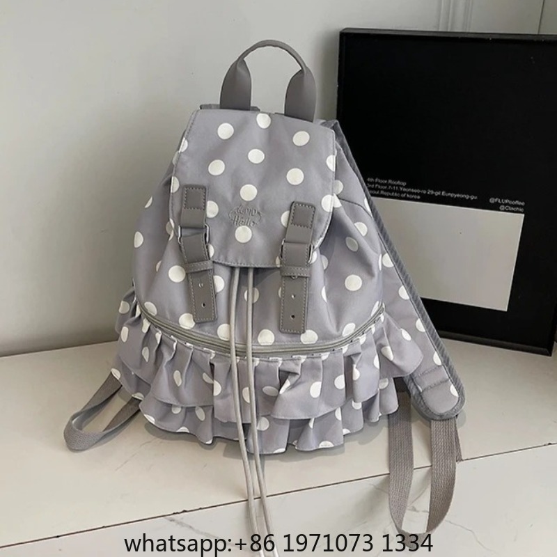 Plecak damski z falbankami i w – Women'S Bags Holiday recenzja i cena