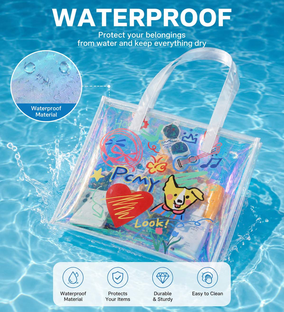 Damska holograficzna torba typ – Women Bags Lv recenzja i cena