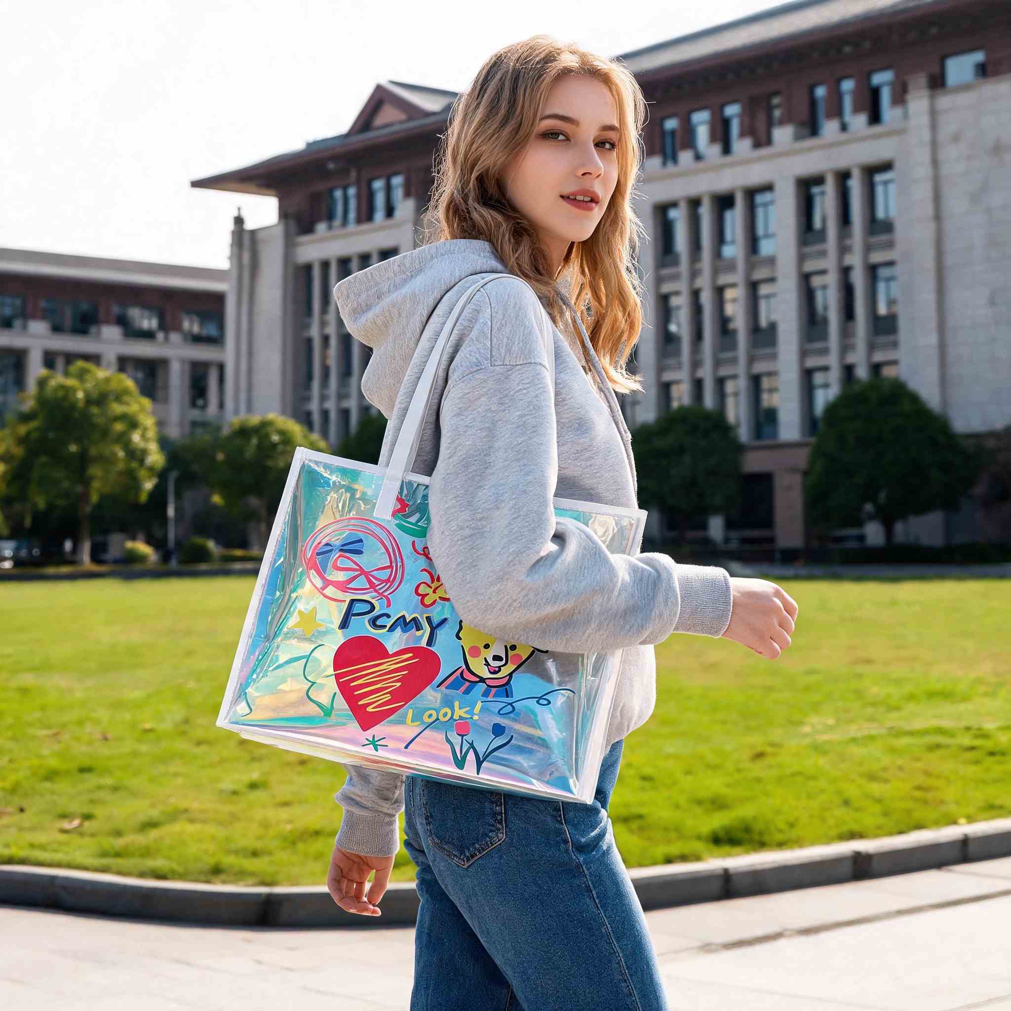 Damska holograficzna torba typ – Women Bags Lv recenzja i cena