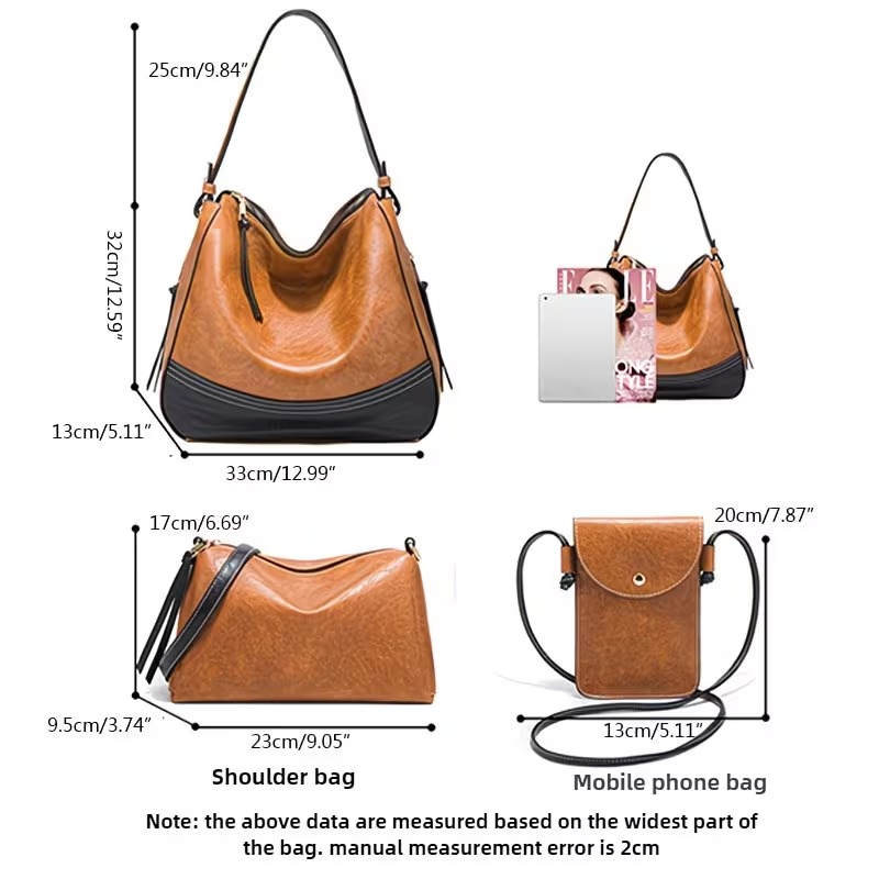 Zestaw toreb damskich - 4-częś – Women'S Crossbody Bags recenzja i cena