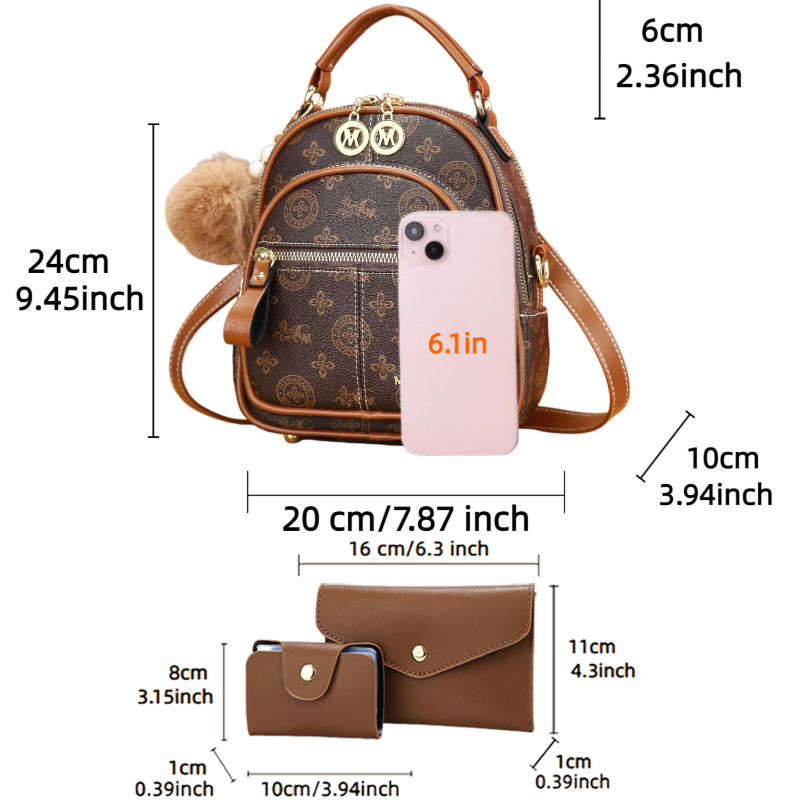 3-częściowy zestaw toreb damsk – Women'S Crossbody Bags recenzja i cena