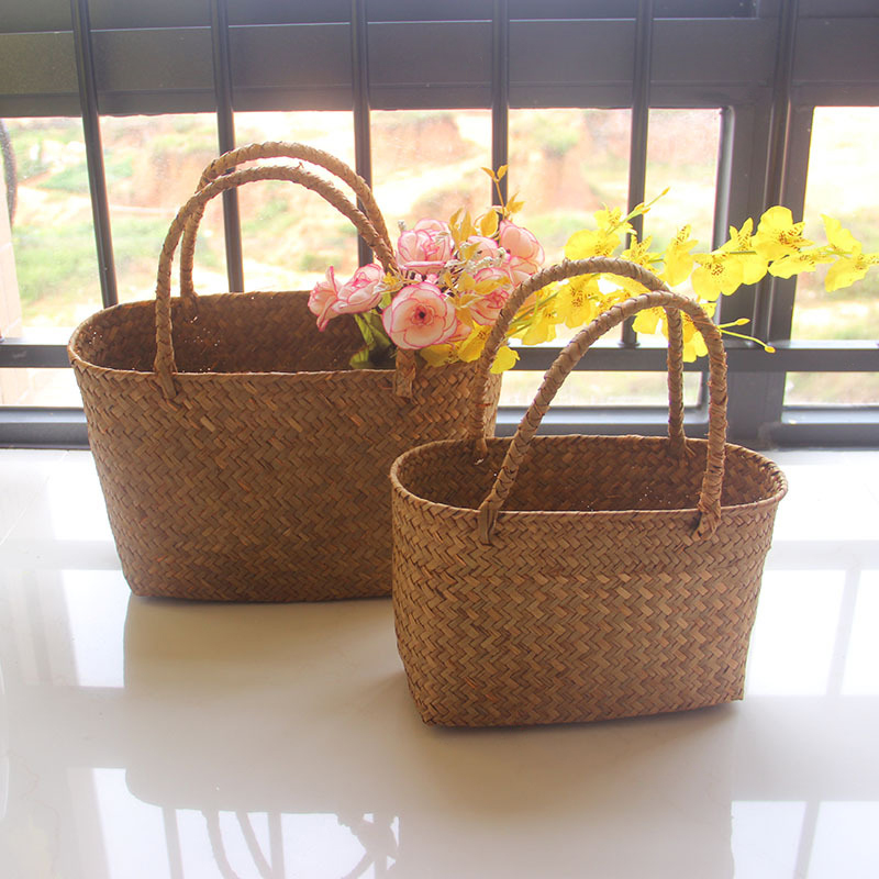 Wodorosty morskie tkany kosz k – Women Bags H&M recenzja i cena