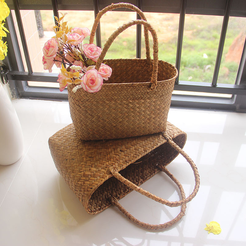 Wodorosty morskie tkany kosz k – Women Bags H&M recenzja i cena