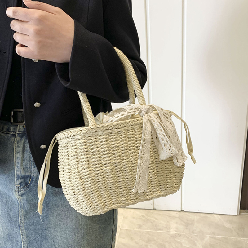 Damska torebka ze słomy tkanej – Women'S Bags Holiday recenzja i cena
