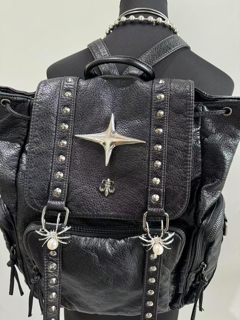 Gotycka Punkowa Torba na Ramię – Women'S Vegan Bags recenzja i cena