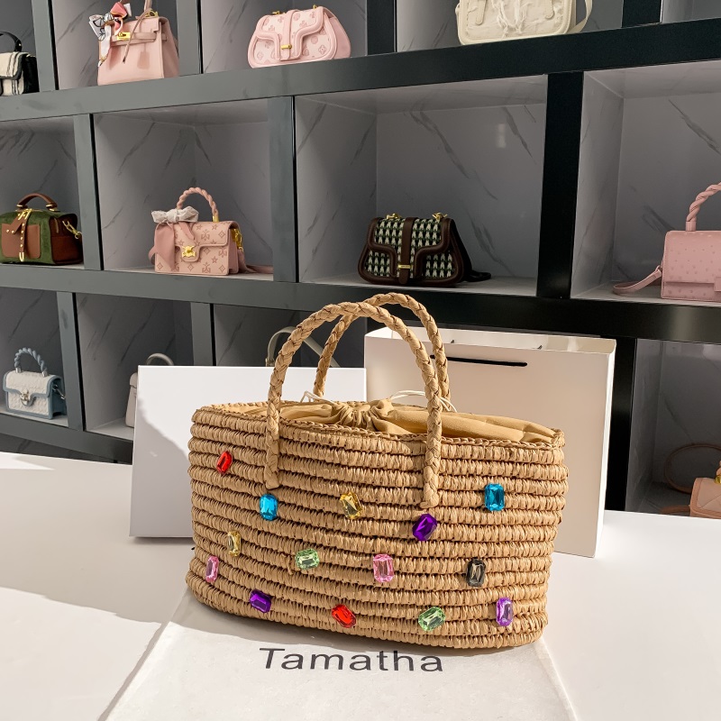 Letnia torebka ze słomy ręczni – Women'S Bags Holiday recenzja i cena