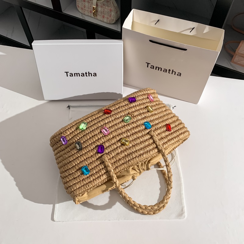 Letnia torebka ze słomy ręczni – Women'S Bags Holiday recenzja i cena