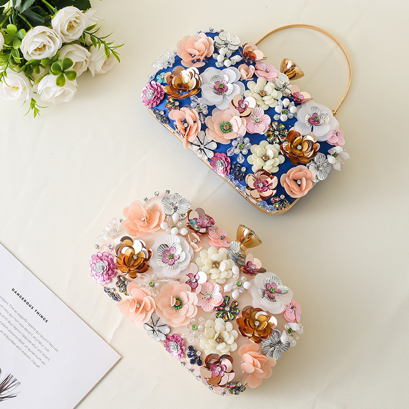 Torebka Wieczorowa Kwiatowa na – Evening Bag Beaded recenzja i cena
