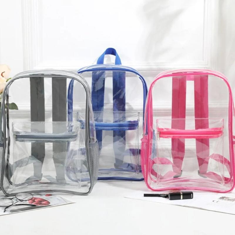 Przezroczysty plecak podróżny  – Women Bags Daily Use recenzja i cena