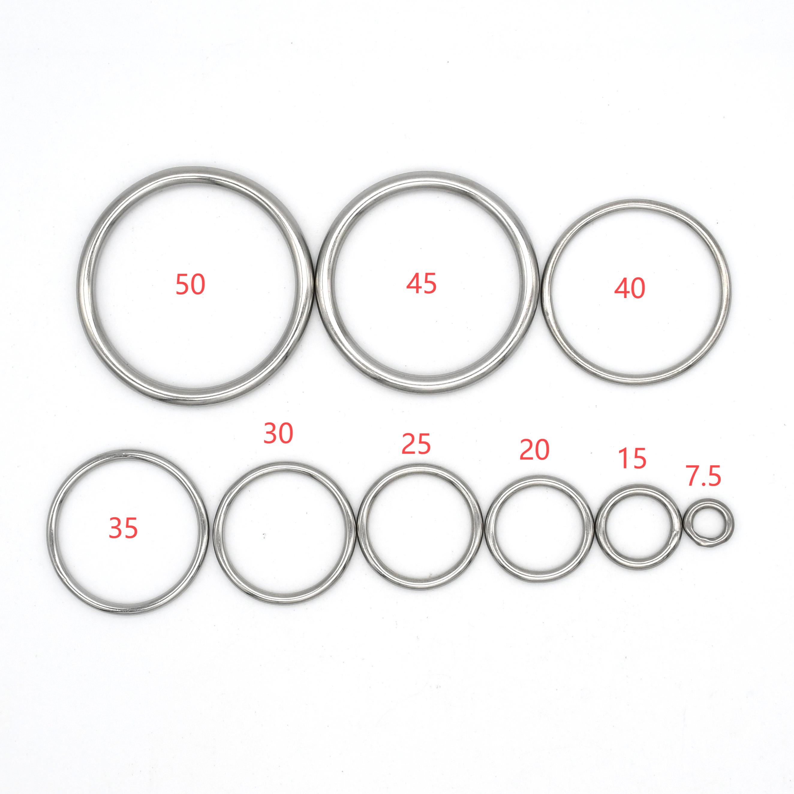 5 sztuk nierdzewnych O-ringów  – Circle Round Bag recenzja i cena