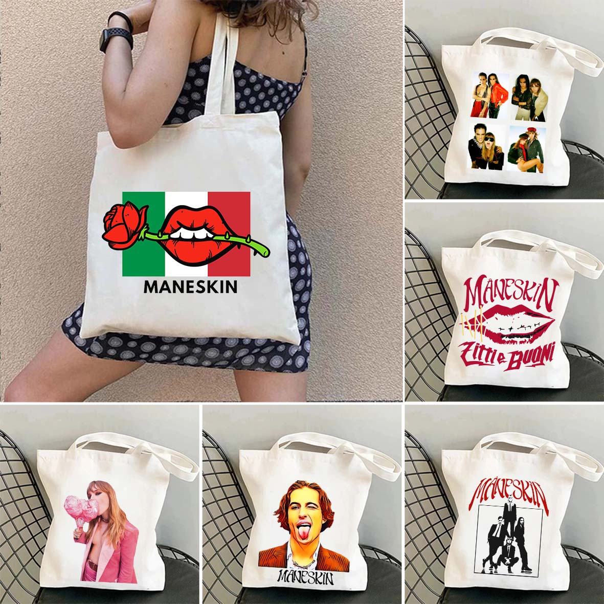 Italia Music Damiano David Man – Women'S Bags Victoria recenzja i cena