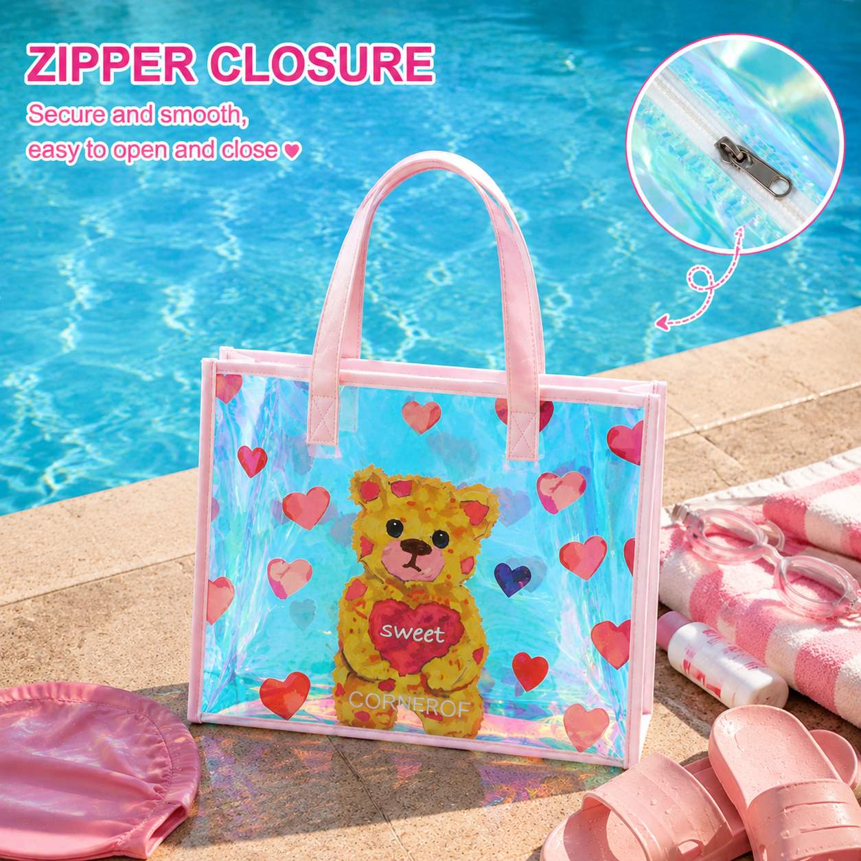 Holograficzna przezroczysta to – Women Bags Lv recenzja i cena