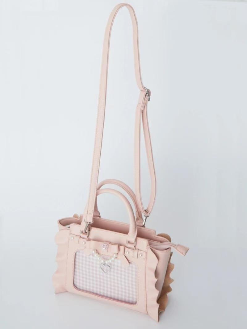 Harajuku Square Pink Ita Bag W – Women'S Vegan Bags recenzja i cena