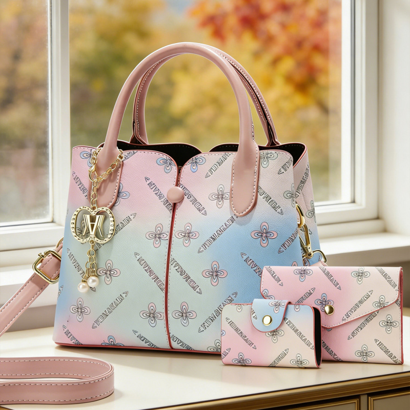 Gradientowy damski zestaw trzy – Women Bags Crossbody recenzja i cena