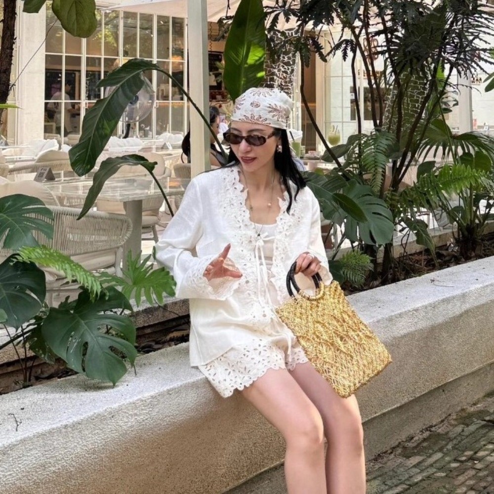 Tkana ażurowa torebka, kwadrat – Women'S Bags Holiday recenzja i cena