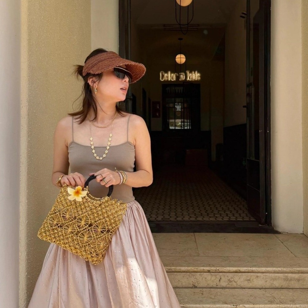 Tkana ażurowa torebka, kwadrat – Women'S Bags Holiday recenzja i cena